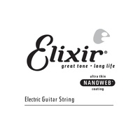 Elixir #15226: Electric Nanoweb 0.026 Single Strings