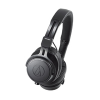 AUDIO TECHNICA  On Ear Professional Monitoring Headphones 45mm drivers, metal components, memory foam pads, 3 cables