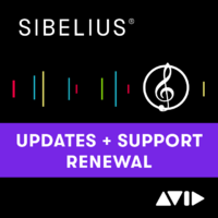 Update and Support Plan Renewal for Sibelius