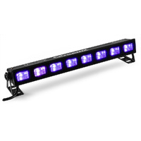 Beamz BUV93 LED UV Bar 8 x 3W