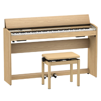 Roland F701La Digital Piano - Light Ash (Height-Adjustable Bench Included)