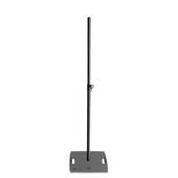 Gravity LS431B Black Lighting Stand With Square Steel Base & Off Centre Mounting Option