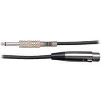 Ams 20' Microphone Cable Lead Canon  Xlr To Jack 6.5 