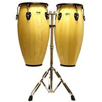 Mano Percussion MP1601BSN Congas with Stands
