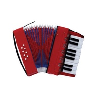 Ams Pa818R Junior Piano Accordion Red
