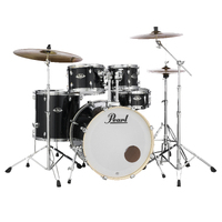 Pearl Export 5-Piece 22" Fusion Plus Drum Kit w/ Hardware (Jet Black)