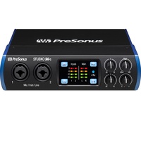 PreSonus Studio 26C USB-C Audio Interface with 2x XMAX Class A Preamps