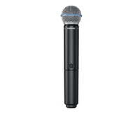 Shure Blx2 Beta58 Wireless Dynamic Vocal Microphone, Blx2 Handheld Transmitter (K14); Auto Setup: 614-638Mhz