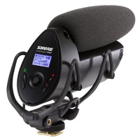 Shure SHR-VP83F Microphone Condenser Lo Z Camera-Mount Shotgun Mic w/ Flash Recording