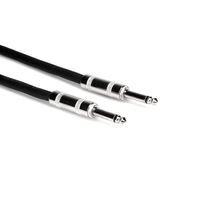 Speaker Cable, Hosa 1/4 in TS to Same, 3 ft