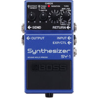 Boss Sy-1 Synthesizer Guitar Effects Pedal