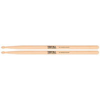 Total Percussion T5B Drum Sticks. 5B Wood Tip. Natural