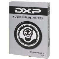 Drum Set Mutes Deadeners Fusion Plus Pad Mutes 10/12/16 Kit