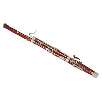 WI-DBN-400 Wisemann Bassoon C Silver-Plated Keys, Maple Wood Body, With Engraving, High Grade Wooden Case
