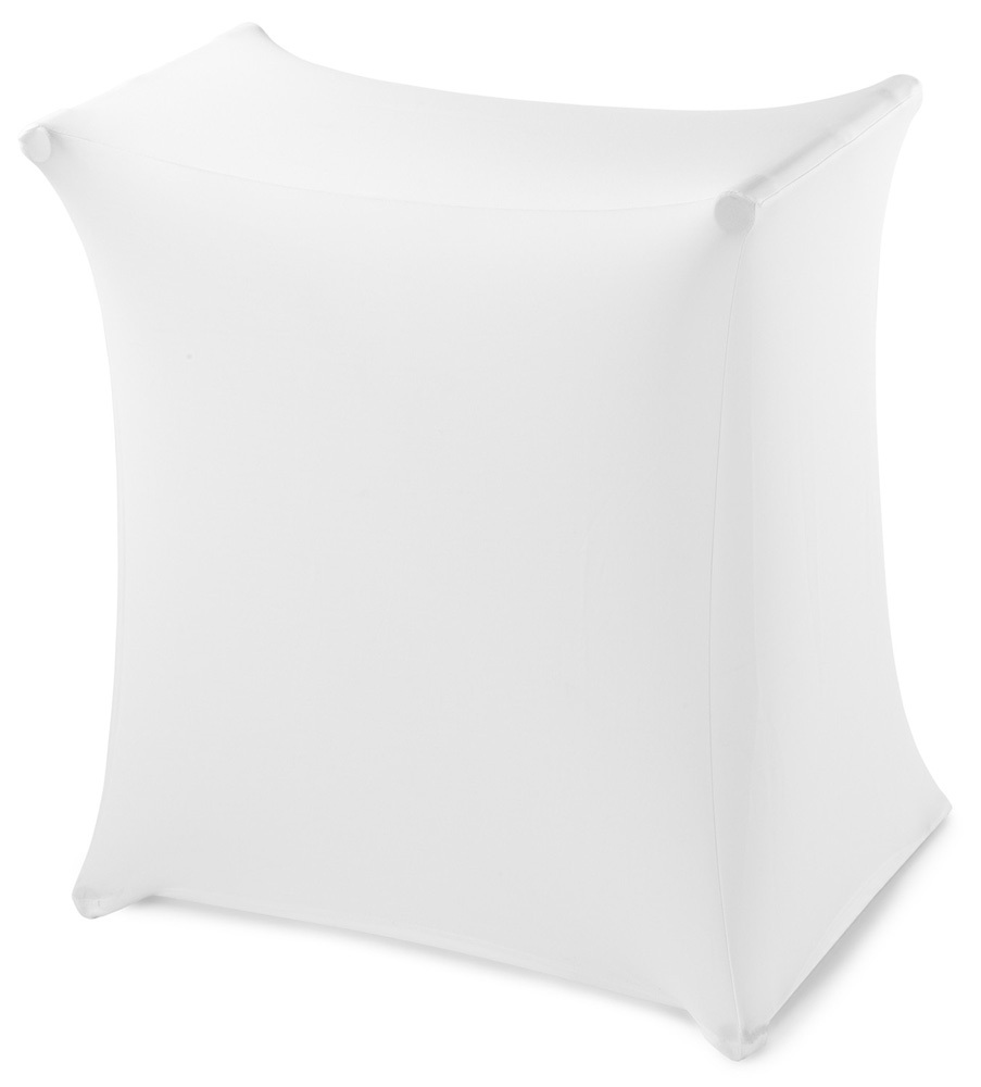 Beamz Lycra Keyboard Stand Sleeve White Bava's Music City