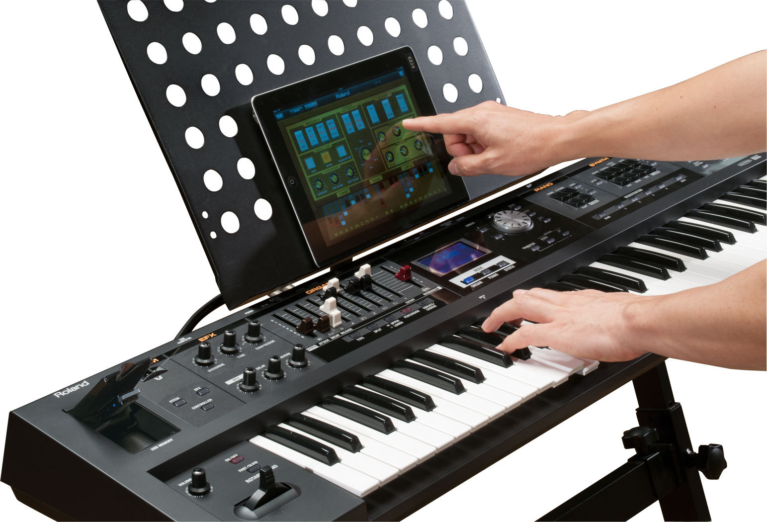 VR09 ROLAND KEYBOARD for Live band Church All round keybaord
