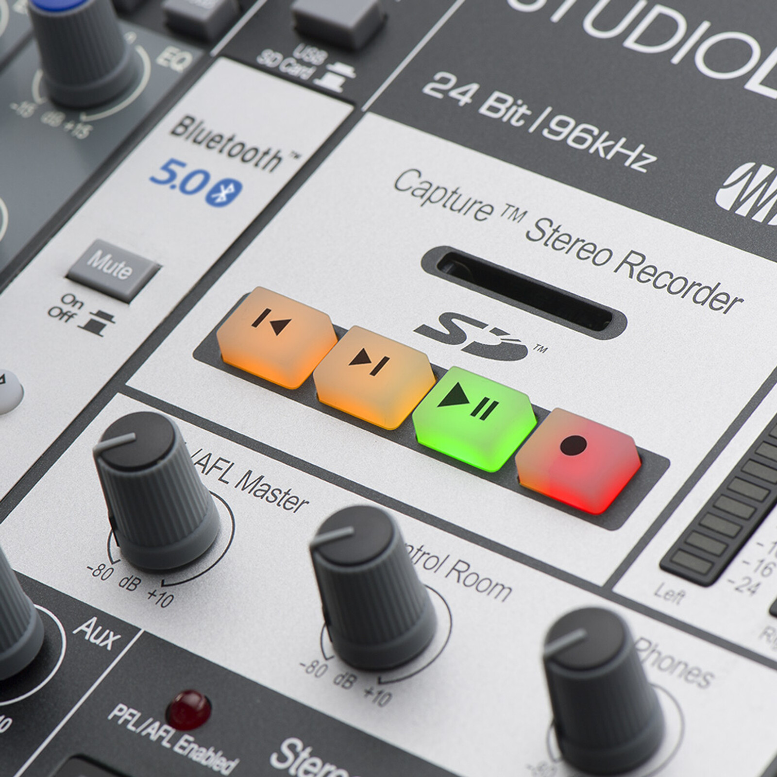 PreSonus USBC 12 ch analogue mixer with 12x4 multitrack recording