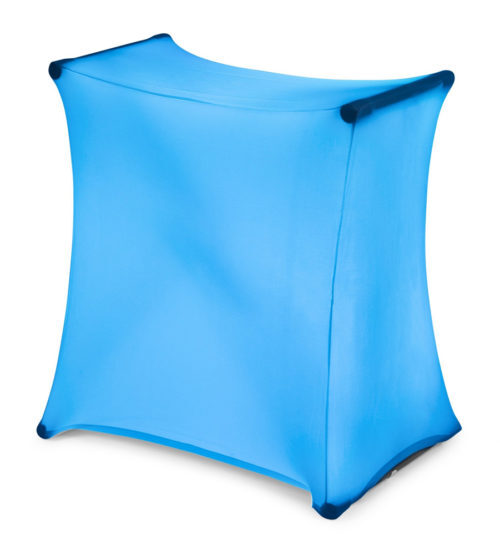 Beamz Lycra Keyboard Stand Sleeve White Bava's Music City