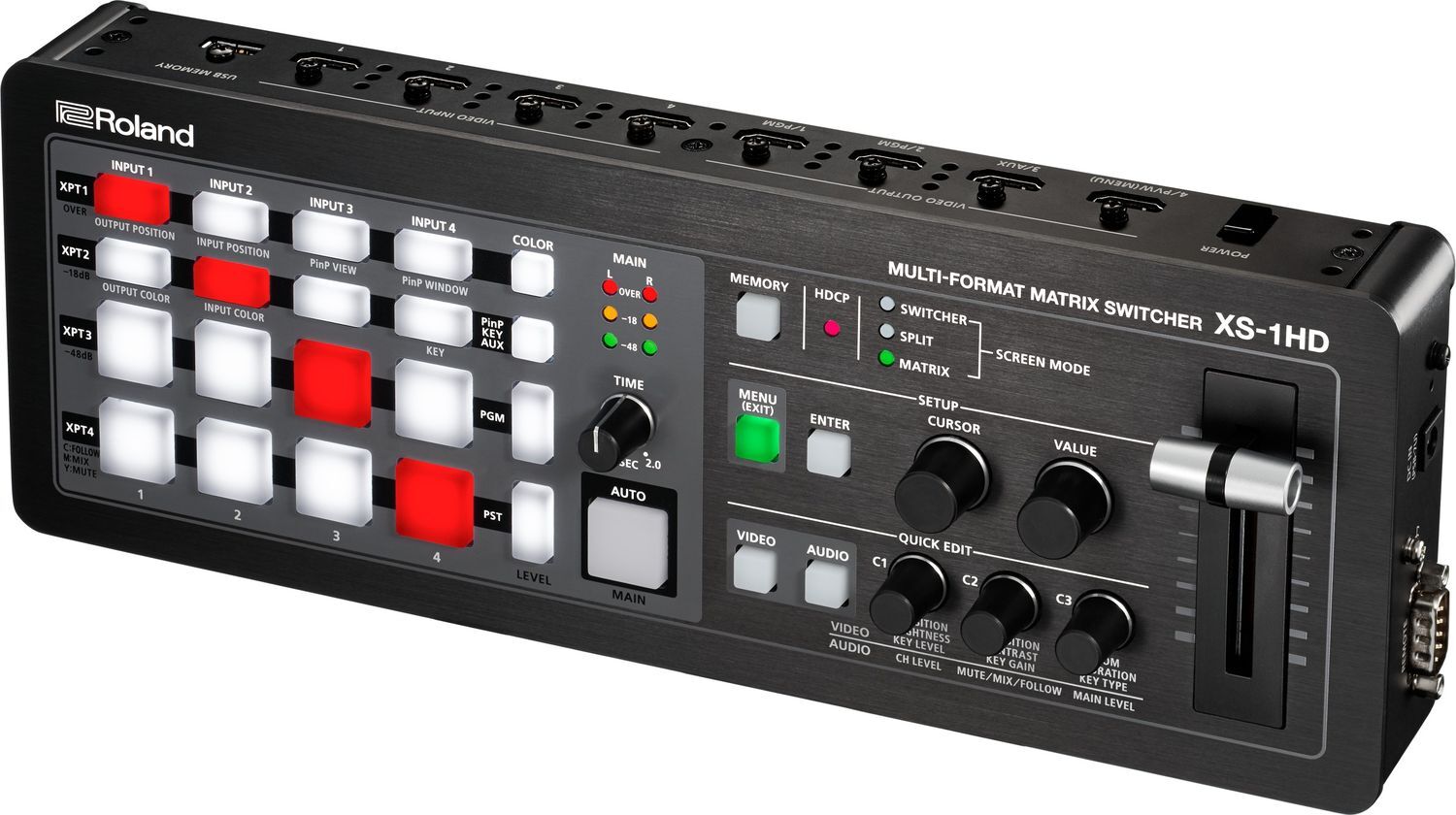 Roland 4 In 4 Out Matrix Switcher Compositor And Vision Mixer