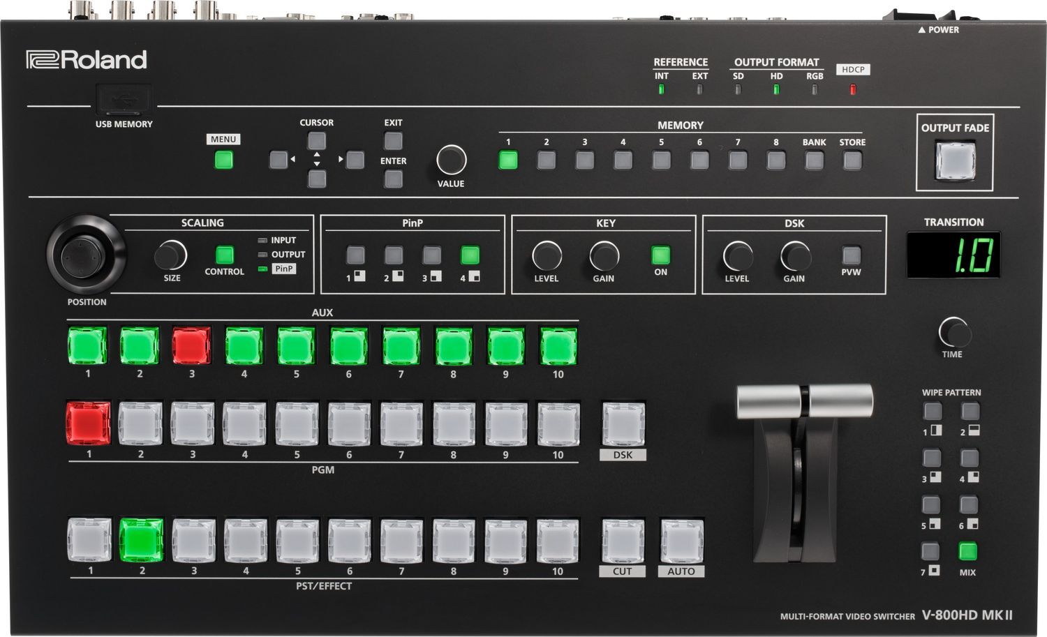 Roland Multi Format Hd Sd Vision Mixer Switcher
