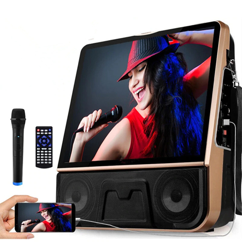 MAX SONKEN KARAOKE SYSTEM PORTABLE Sound system Built in VIDEO screen