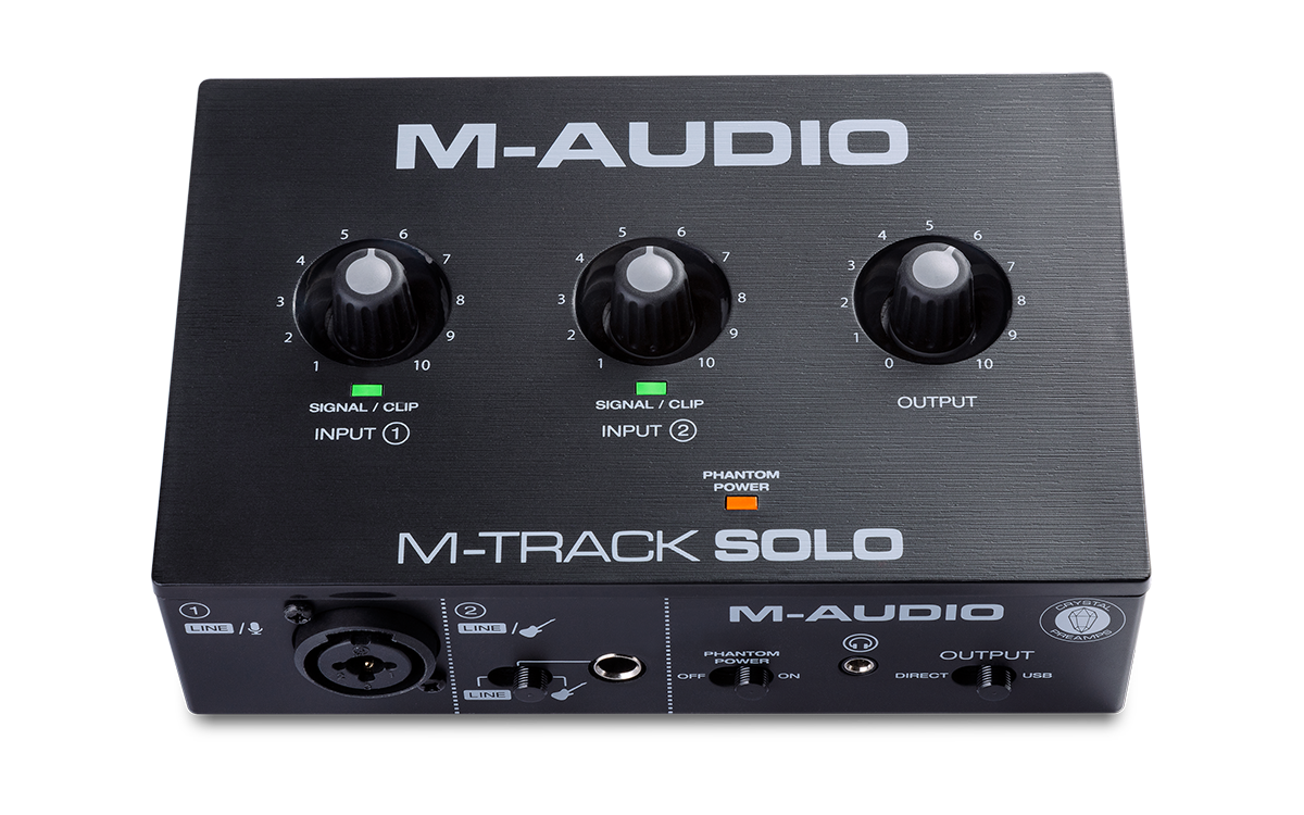MAudio MTrack Solo USB Audio Interface Sydney Australia