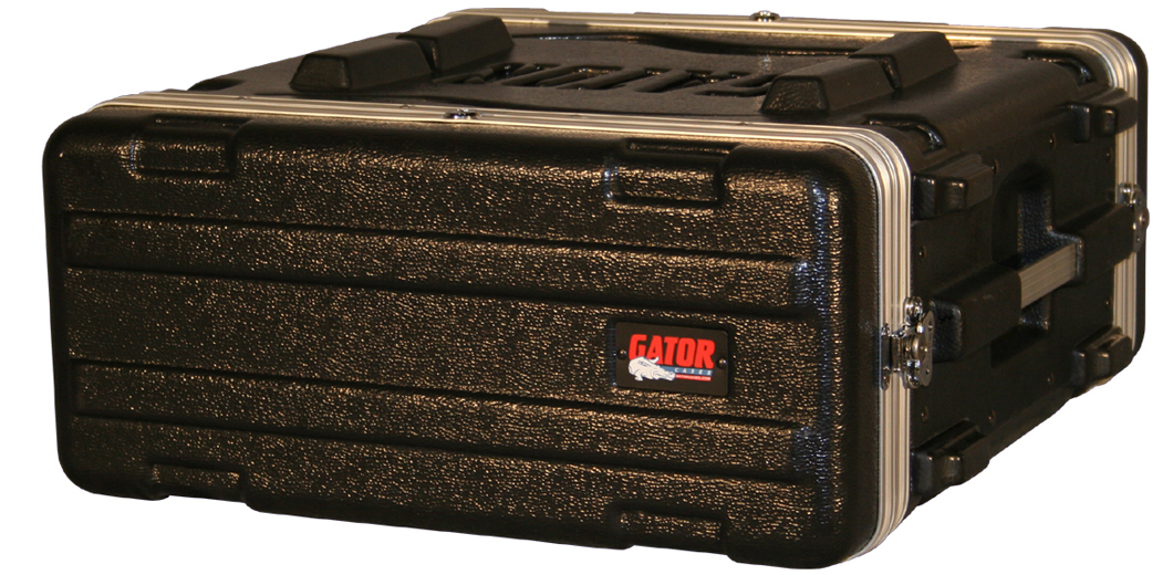 The GATOR GR4L MOLDED PE RACK CASE 4U Australis Music Group