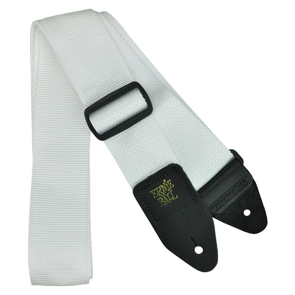 Ernie Ball Polypro Guitar Strap, White Afterpay, Interest Free