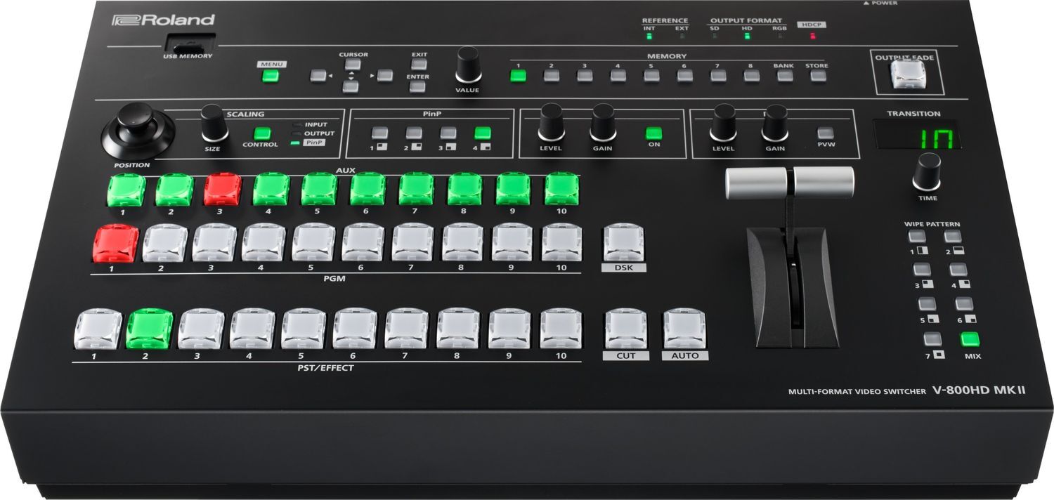 Roland Multi Format Hd Sd Vision Mixer Switcher