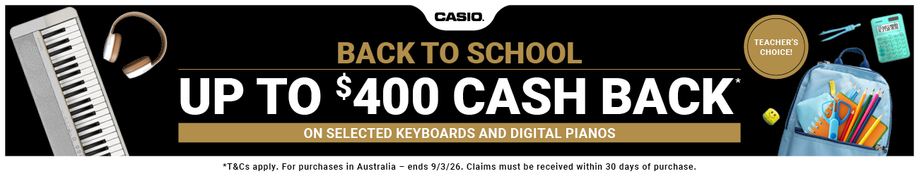 Casio Back to School 2026 Promo