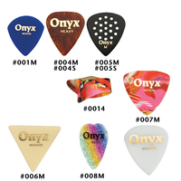 Onyx 004S Plectra Soft 0.50mm Tortoise Shell