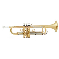 01-BE110-1-0 BESSON NEW STANDARD TRUMPET, GOLD LACQUER FINISH *COMING SOON*