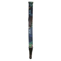 Onyx 0104SL01B Guitar Strap Poly 2.5" Chinese Dragon