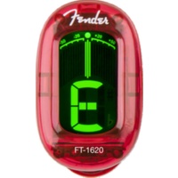 Fender California Series Clip-On Tuner, Candy Apple Red