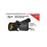 Fender Squier Strat HSS Pack - Brown Sunburst