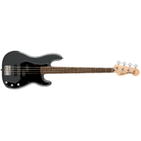 Affinity Series Precision Bass® PJ, Laurel Fingerboard, Black Pickguard, Charcoal Frost Metallic