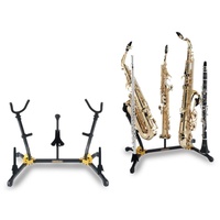 DS538B: Duo Sax w/-Flute & Clarinet Pegs (MC6)