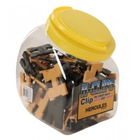 Hercules Book Holder H Clips in Bottle (30 pieces)