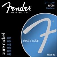 Fender Pure Nickel Wound, Ball End, 150M (.011 - .049)