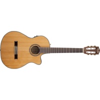 Fender CN-240SCE Thinline Classical (v2) Natural Acoustic Guitar