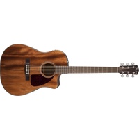 FENDER CD-140SCE Dreadnought, Walnut Fingerboard, All-Mahogany w/Case