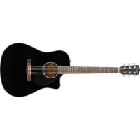CD-60SCE Dreadnought, Walnut Fingerboard, Black