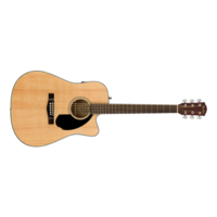 FENDER CD60SCE- DREADNOUGHT NATURAL W/N