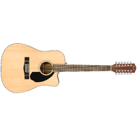 CD-60SCE Dreadnought 12-string, Walnut Fingerboard, Natural