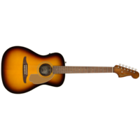 Fender Malibu Player Acoustic Guitar, Walnut Fingerboard, Sunburst