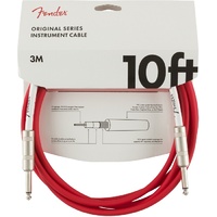ORIGINAL 10' INSTRUMENT CABLE FIESTA RED