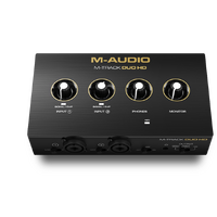 M Track DUO HD: 2-in/2-out USB-C audio interface Mac, PC, iOS, Android 24/192
