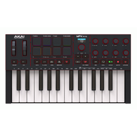 AKAI MPKMINI4B COMPACT USB MIDI 25 KEYS PAD CONTROLLER BLACK