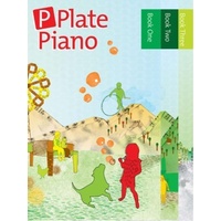 P PLATE PIANO COMPLETE PACK BOOKS 1 TO 3