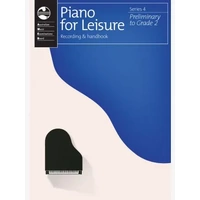 AMEB PIANO FOR LEISURE PRELIM TO GR 2 SERIES 4 REC/HANDBOOK